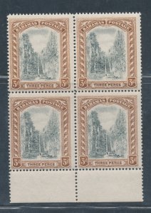 1911-19 Bahamas - Stanley Gibbons #77 - 3d black and brown - MNH**