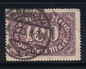 Germany Sc. # 199 Used Inflation Issue Wmk.126 - L56