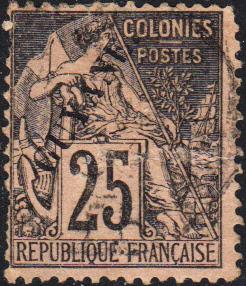 French Guiana #25 Used