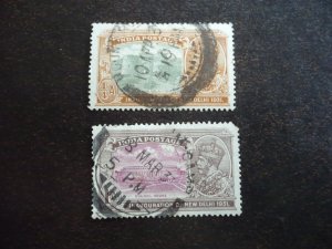 Stamps - India - Scott# 129, 131 Used Part Set of 2 Stamps