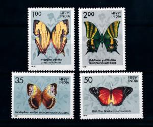 [71214] India 1981 Insects Butterflies  MNH