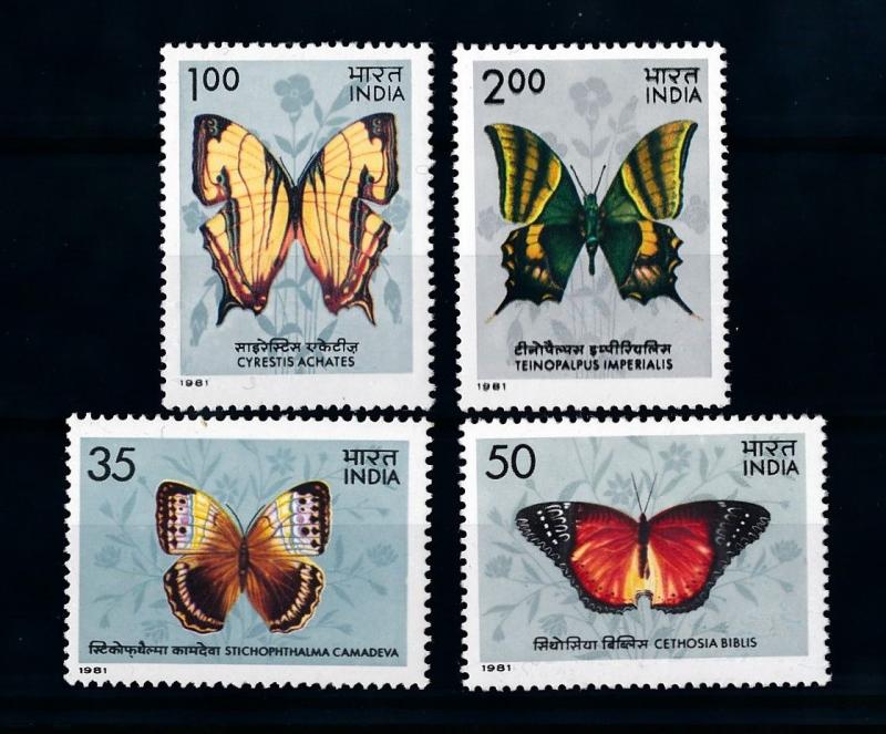 [71214] India 1981 Insects Butterflies  MNH