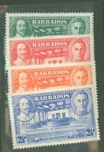 Barbados #202-205