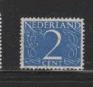NETHERLANDS #283 1953 2c NUMERAL MINT VF NH O.G