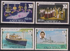 Anguilla 1977 QE2 Set Silver Jubilee Umm SG 298 - 301 ( C307 )