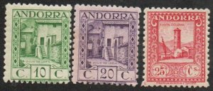 Andorra (Fr.) 32-33 Mint hinged