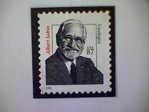 United States, Scott #3435, used(o), 2006, Dr. Albert Sabin, 87¢, red and black