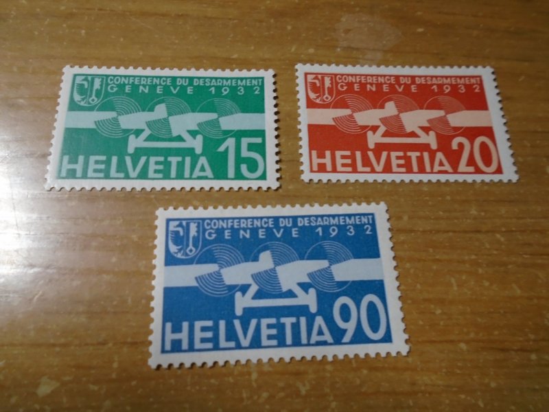 Switzerland  #  C16-18  MH