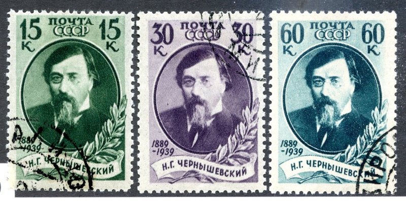 Russia, Scott #760-62, Used, complete set