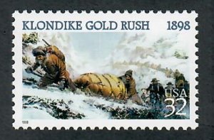 3235 Klondike Gold Rush MNH single