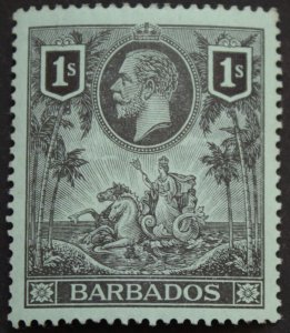 Barbados 1912 GV One Shilling SG 178 mint