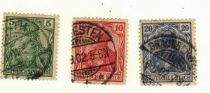 Germany #67-9 used