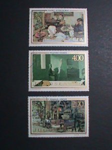 YUGOSLAVIA-1973 SC#1160-2  PAINTING OF INTERIOR-BY ARTISTS CTO SET VERY FINE