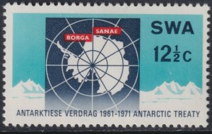 Sc 334 SWA South West Africa 1971 INTERSTEX 12½c issue MNHCV $22.50