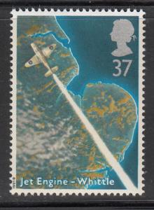 Great Britain 1991 MNH Scott #1363 37p Whittle, jet engine - Scientists