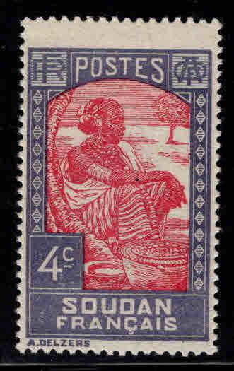 French Sudan Scott 64 MH* expect similar centering