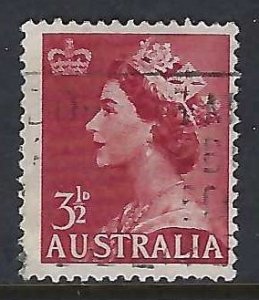 Australia 258 VFU QEII 364F-2