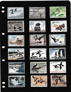 RW4/RW45 Used Federal Duck Stamps Cv782.00