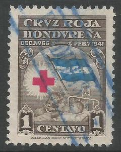 HONDURAS RA3 VFU FLAG B1196-10