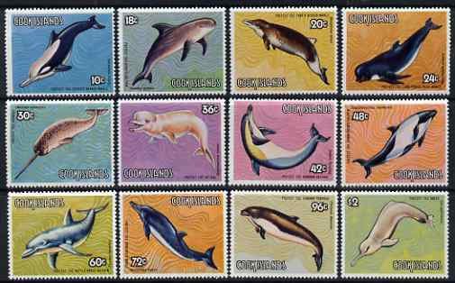 COOK ISLANDS - 1984 - Save the Whales - Perf 12v Set - Mint Never Hinged