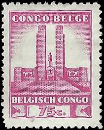 BELGIAN CONGO   #177 MH (2)