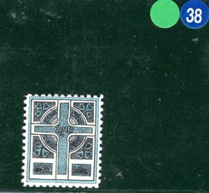 Ireland EIRE Forerunner Stamp SINN FEIN (1907-16) CELTIC CROSS Mint MNG GRBLUE38