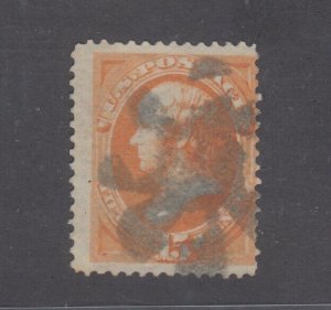 USA 1873 15c Orange Webster SG165 Fine Used JK971