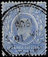 EAST AFRICA AND UGANDA   #20 USED (1)