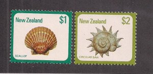 NEW ZEALAND SC# 696-97  FVF/MNH  1979