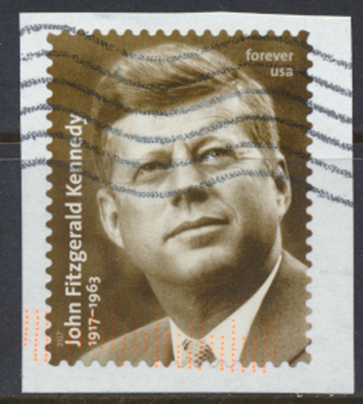 USA    JF Kennedy  Forever value SC# 5175 2017    Used  see scan