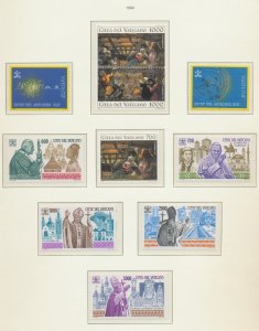 VATICAN - Scott 953, 963-967 & 968-970 - MNH  - 1994