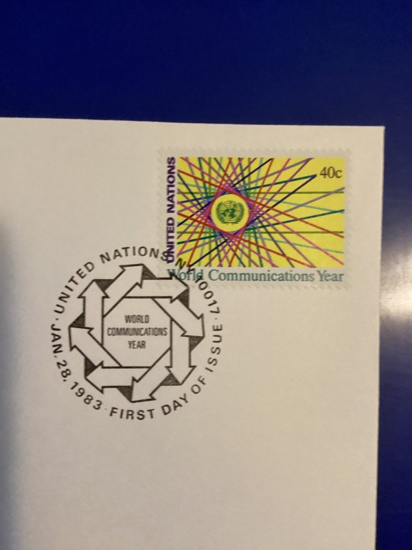 United Nations New York first day covers