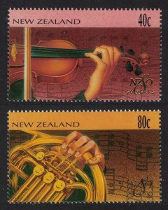 New Zealand Music Symphony Orchestra 2v 1996 MNH SG#2006-2007