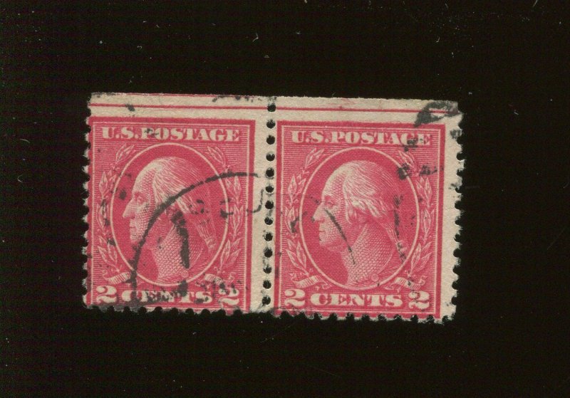 500 Washington Type 1a USED Pair of 2 Stamps (Bx 2879)