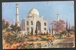 1908 Sudan Picture Postcard Cover To Kent England Taj Mahal In Agra