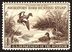 U.S. #RW9 MINT OG LH