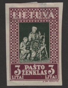 Lithuania 277K Spinning Wheel 1933