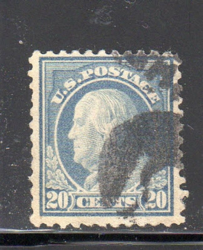 #515 20 CENT FRANKLIN F-VF USED c