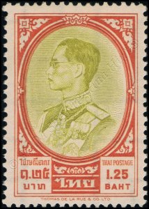 Definitive: King Bhumibol RAMA IX 3rd Series 1.25B 366A MNH