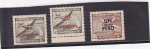 Chile  Scott#  C145-7  MH