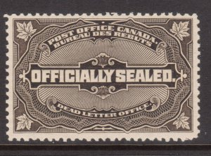 Canada #OX4 VF/NH With Natural Inclusion