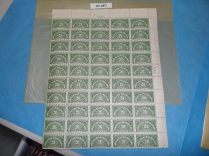 SC QE3 Full sheet 20c