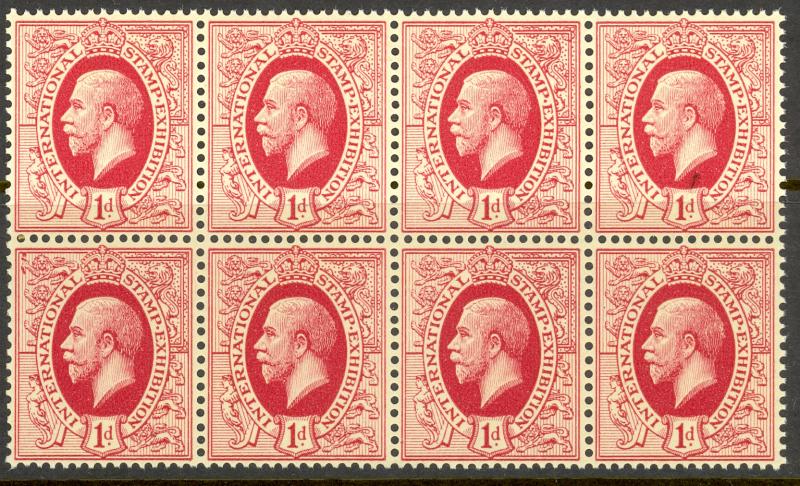 Great Britain 1912 KGV Stamp Exhibition Essay the Ideal Stamp 1d