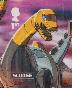GB 4708c Transformers Dinobots Sludge 1st single (1 stamp) MNH 2022