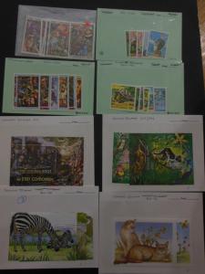 COMOROS : Beautiful collection. All Very Fine, MNH. Topicals. Scott Catalog $253