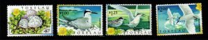 TOKELAU ISLANDS SG302/5 1998 BLACK- NAPED TERN MNH