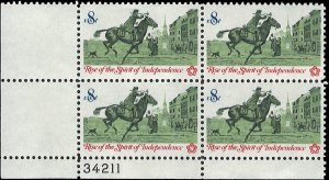 Scott # 1478 1973 8c bl, blk, red & grn Litho& Colonial Post
Rider ; TAGGED P...