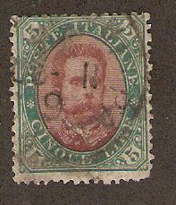 Italy Scott # 57   Used  High cat. value