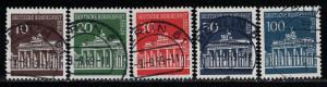 Germany Berlin Scott # 9N251 - 9N255, used