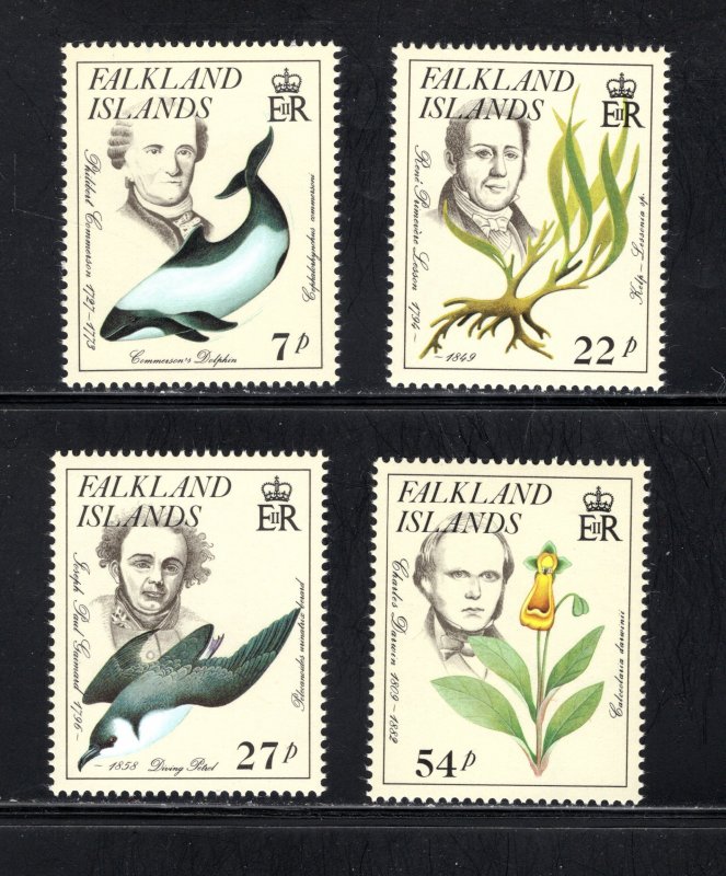 Falkland Islands SC #433-436  VF, MNH, Endangered Species, CV $6.20 .... 1930169